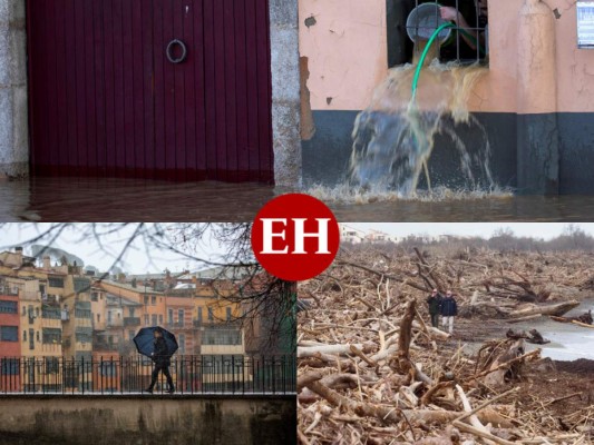 Sube a 13 cifra de muertos por paso de tormenta Gloria en España (FOTOS)