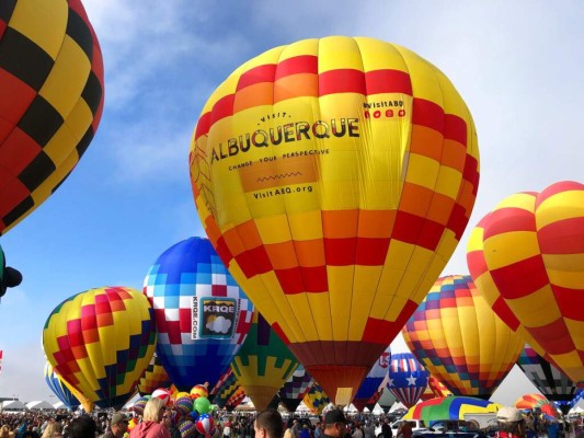 FOTOS: Así celebrarán festival de globos aerostáticos en Nuevo México