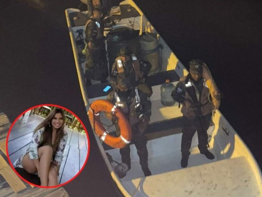 Intensifican búsqueda de joven que cayó de moto acuática en Roatán