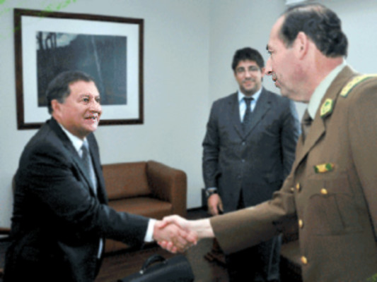 Carabineros de Chile llegan a Honduras en enero