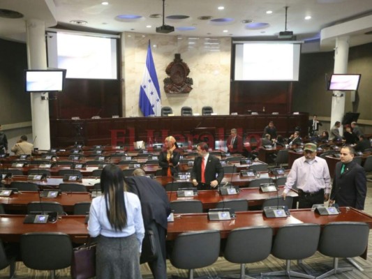 Ambiente vivido en la elección de la junta en propiedad del Congreso Nacional de Honduras