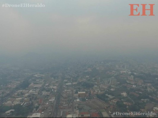 Inversión térmica eleva la temperatura de Tegucigalpa hasta los 35 grados