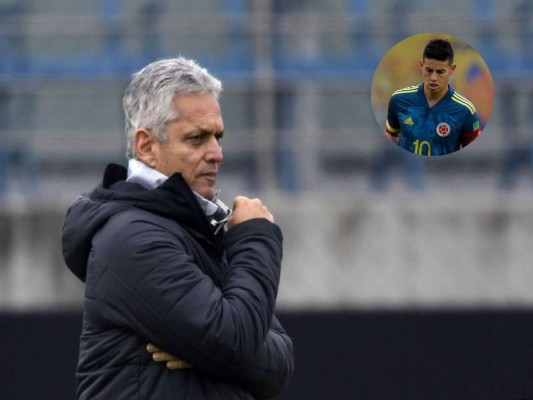 Rueda le baja el tono a polémica con James por su exclusión de la selección Colombia