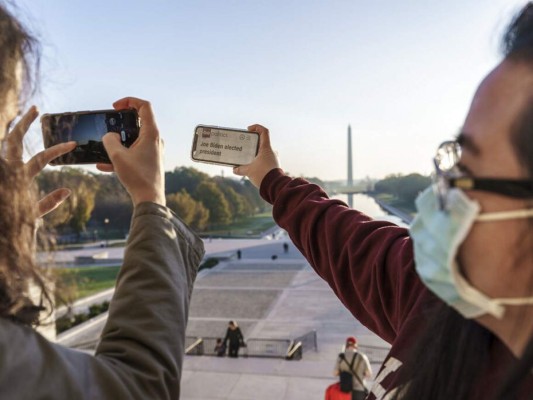 Así amaneció Estados Unidos un día después que conociera a su nuevo presidente