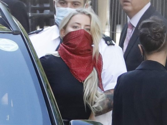 El incómodo reencuentro de Johnny Depp y Amber Heard en una corte de Londres