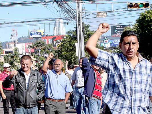 Maestros anuncian nuevo paro de labores en la capital de Honduras