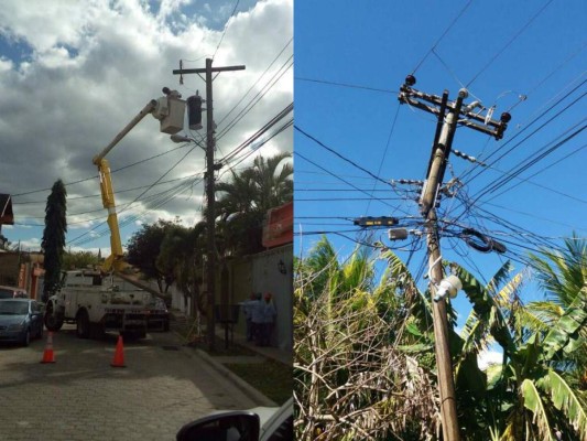 Zonas de Honduras que no tendrán energía eléctrica este jueves 26 de julio