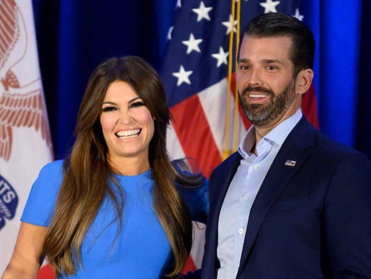 La novia de Donald Trump Jr. está infectada de coronavirus