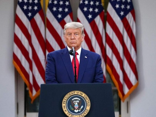 Trump sobre seguir siendo presidente: 'El tiempo lo dirá'