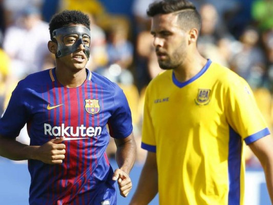 El Choco Lozano no estará con Honduras, pero sí con Barca B&nbsp;&nbsp;