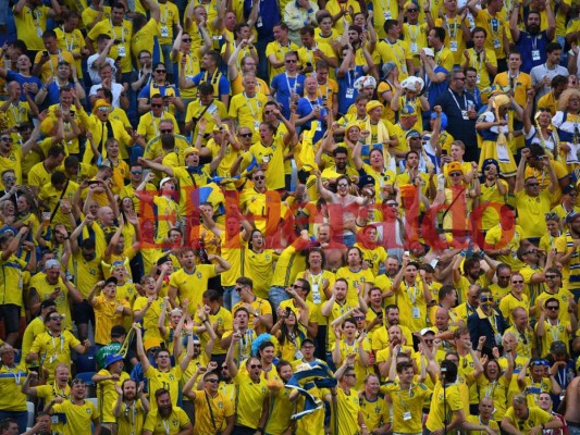 Fotos: Ambiente en el estadio Nizhny Nóvgorod para el Suecia vs Corea del Sur