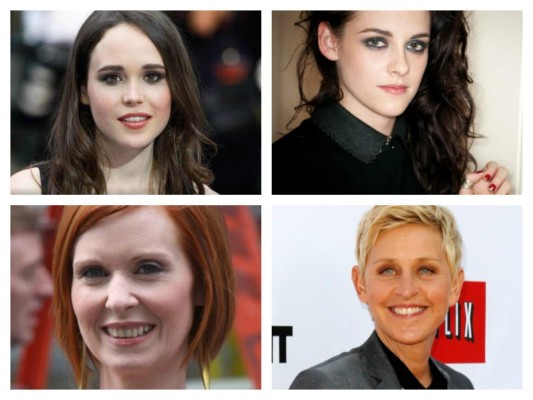 Famosas que demuestran su amor en público con sus novias