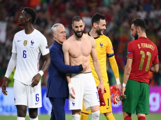 Histórico partido de CR7: Los mejores momentos del partido entre Francia y Portugal (Fotos)