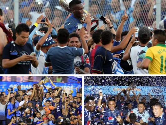 A quién, cómo y en qué momento Motagua ganó sus 16 copas del Liga
