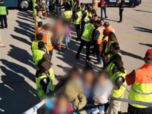 México retorna a 240 hondureños a San Pedro Sula