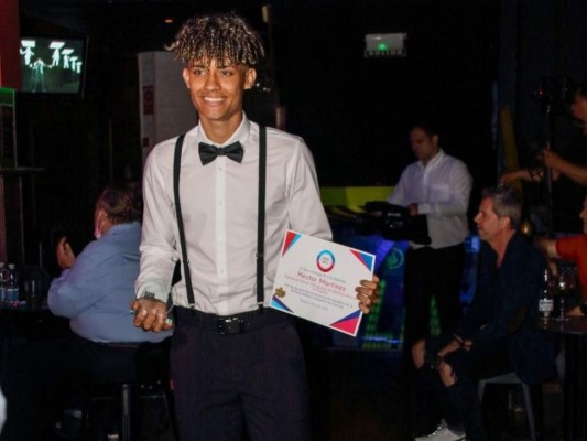 Hondureño Héctor Martínez es elegido como el mejor futbolista joven del Leganés &nbsp;&nbsp;