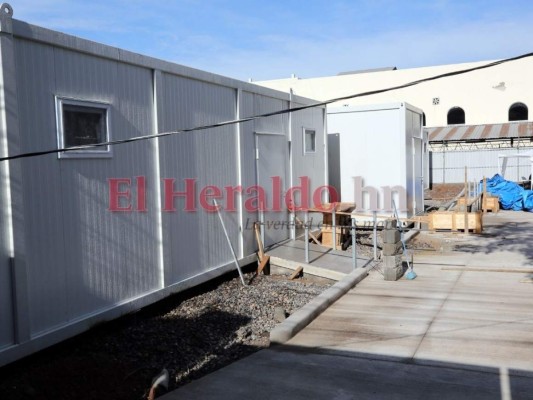 Solo 12 camas habilitadas tiene el hospital móvil de Tegucigalpa