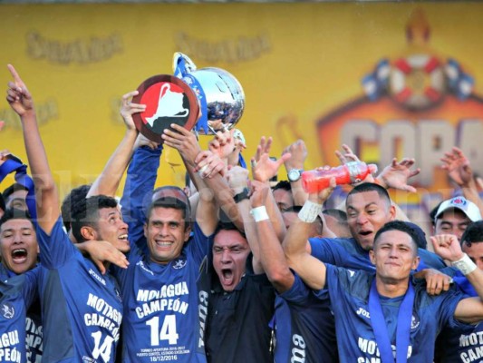 Así ha ganado Motagua sus quince copas de Liga