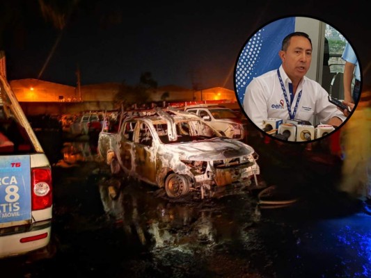 Un millón de dólares en pérdidas cuantifica EEH tras quema de vehículos