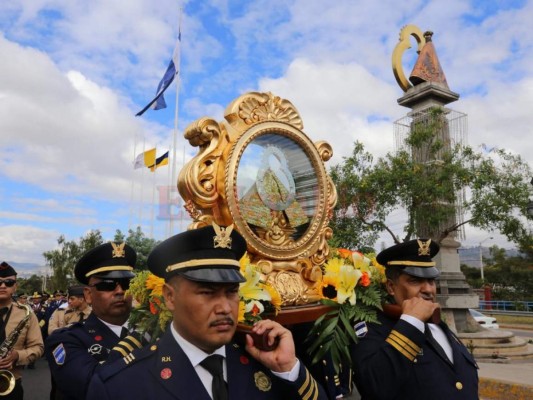 Peregrinación, fe y devoción en la conmemoración a la virgen de Suyapa