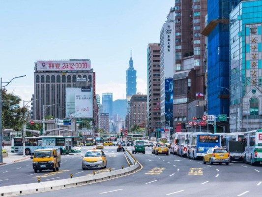 El servicio de Taxis En Taipéi, seguro y moderno