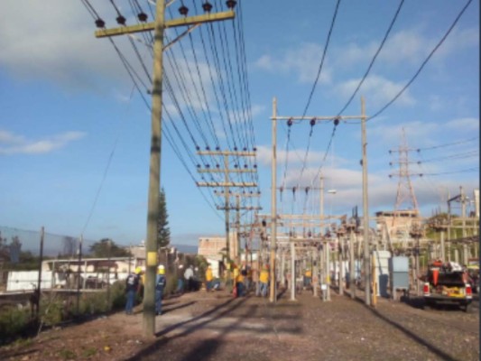 Sectores de El Progreso y Santa Bárbara que estarán sin energía este martes 29 de enero
