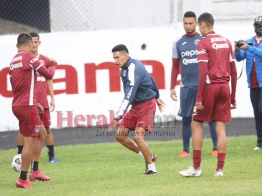 Motagua se prepara en el Estadio Nacional previo a la final de Concacaf contra Comunicaciones (Fotos)
