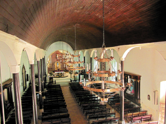 Realizan cambio del sistema eléctrico de la Catedral de Choluteca