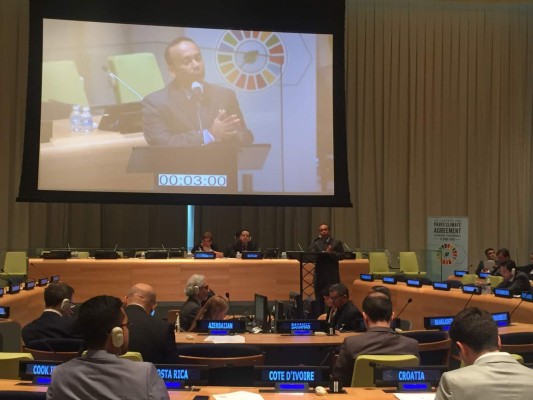 Honduras se compromete a reducir en 15% emisión de gases con Acuerdo de París