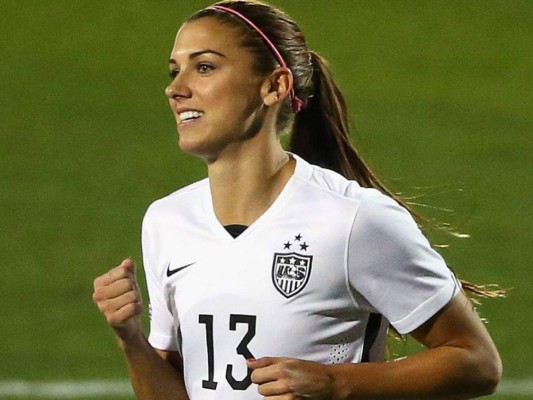 Alex Morgan marca su primer hat trick con el Lyon de Francia