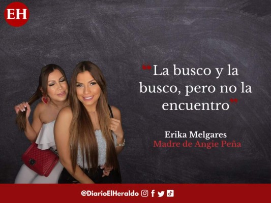 'Son 19 días de angustia y en espera': frases de los padres de Angie Peña en su cumpleaños 23
