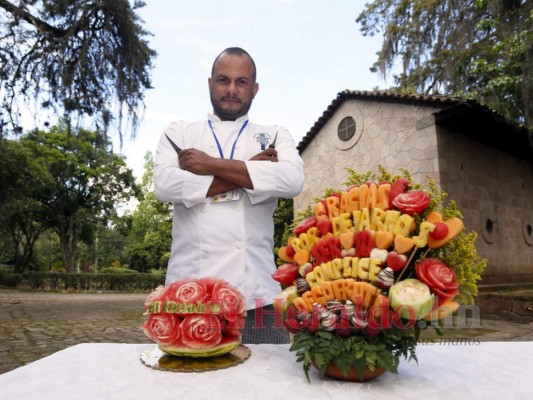 Frutas y verduras, los lienzos perfectos para el chef Frank