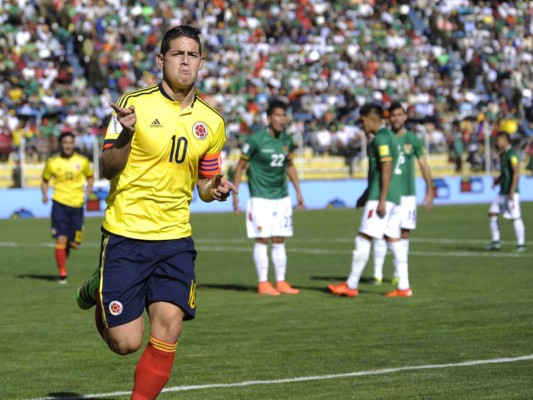 Colombia venció 3-2 a domicilio a Bolivia