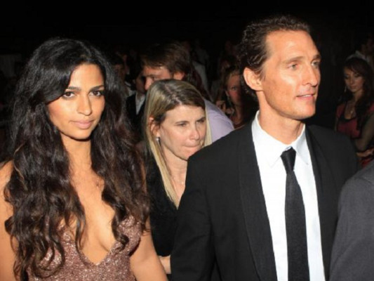 El actor Matthew McConaughey se casó con su novia brasileña