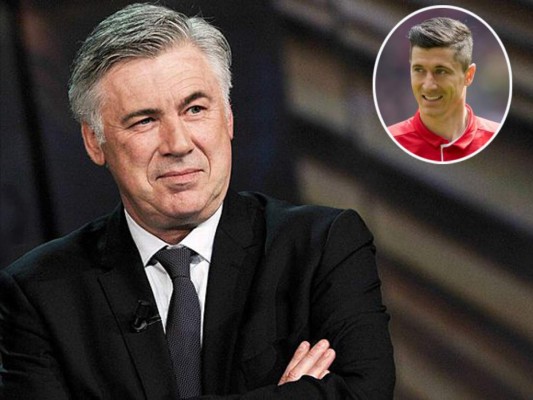 Ancelotti: Real Madrid no necesita a Lewandowski