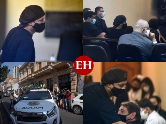 Sonriente y satisfecho: la reacción de Ronaldinho al quedar libre (FOTOS)