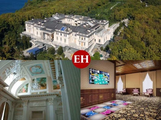 Así es el ostentoso palacio que Vladimir Putin niega poseer (FOTOS)