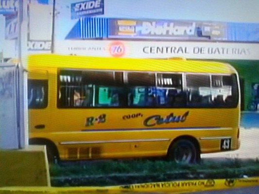 Asesinan a pasajero de bus rapidito en San Pedro Sula