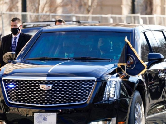 Así es 'La Bestia', la lujosa limusina que Joe Biden heredó de Trump