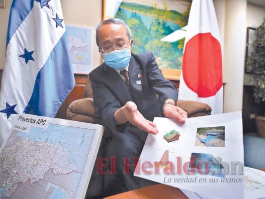 Norio Fukuta, embajador de Japón acreditado en Honduras. Foto: Johny Magallanes/El Heraldo