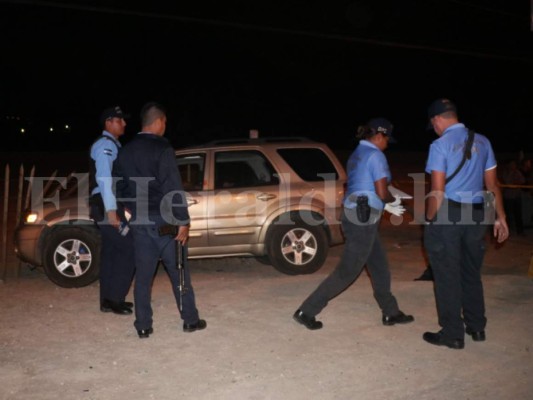 Las seis víctimas en Siguatepque quedaron dentro del vehículo (Foto: El Heraldo Honduras/ Noticias de Honduras)