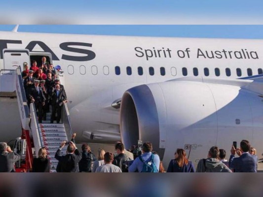 El vuelo más largo sin escalas aterrizó en Sídney desde Nueva York