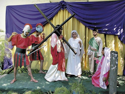 Choluteca rememora la Pasión de Jesucristo sumergida en la fe