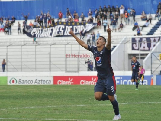 Motagua golea 5-0 al Victoria y ahora es segundo en la tabla del torneo Apertura