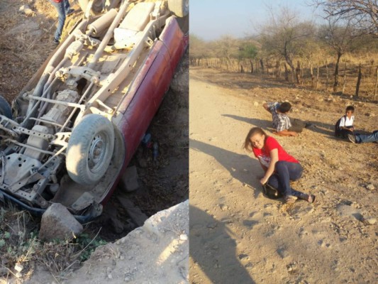Accidente vehicular deja a dos maestros y un alumno lesionados en San Lorenzo