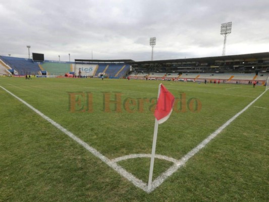Olimpia venció 2-0 a Motagua en la semifinal de ida en el estadio Nacional