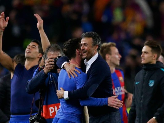 Luis Enrique: Esto va para los que no creían en la remontada