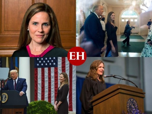 Amy Coney Barrett, la jueza conservadora y católica nominada por Trump