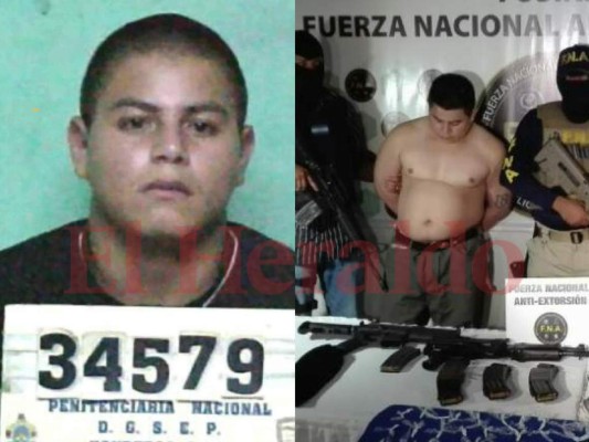 Los rostros de los pandilleros recapturados tras masiva fuga de Tamará en mayo de 2017