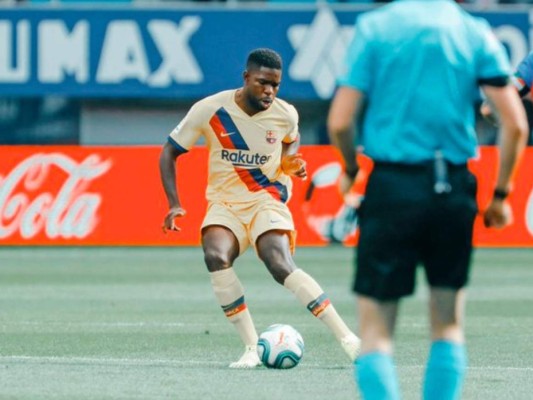 Umtiti recibe el alta médica tras cinco semanas lesionado